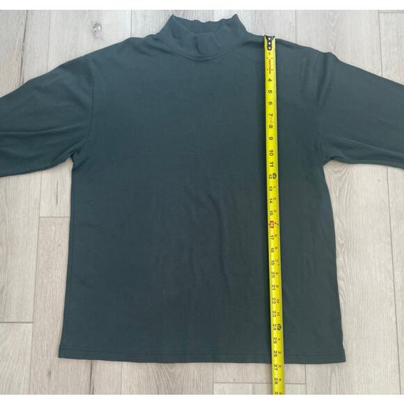 L.L. Bean lot of 2 Men’s Long Sleeve Shirt Green Black Size Large - Picture 10 of 12